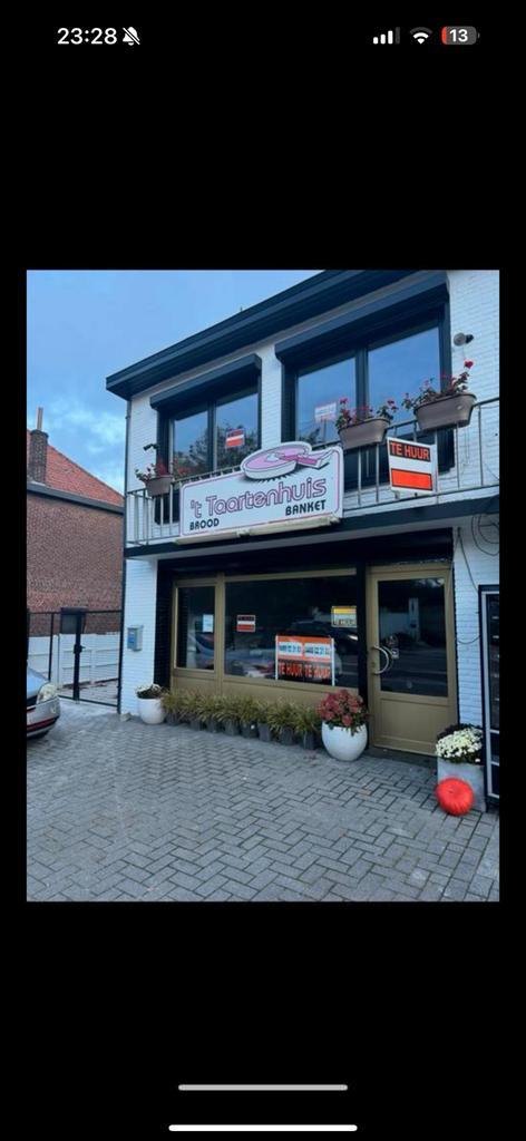 Huis met Winkel Top Locatie, Immo, Huizen te huur