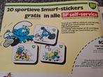 Robbedoes magazine 1980 reclame stickers BP benzine, Verzamelen, Ophalen of Verzenden, Zo goed als nieuw, Gebruiksvoorwerp