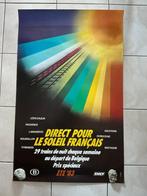 Set van 4 originele posters NMBS-treinen uit de jaren 80, Verzamelen, Posters, Deurposter of groter, Ophalen of Verzenden, Reclame