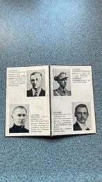 Bidprentje Geheim Leger gefusilleerd Oostakker, Verzamelen, Ophalen of Verzenden, Bidprentje