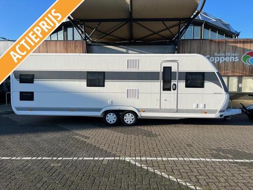 Hobby Prestige 720 KWFU MEGA KORTING + STAPELBED!, Caravans en Kamperen, Caravans, tot en met 6, 1500 - 2000 kg, Rondzit, Hobby