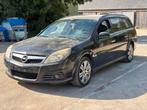 Opel Vectra 1.9 CDTI 2008 MANUEEL AIRCO OPTIES VANDAL ISME, Auto's, Achterwielaandrijving, Zwart, Parkeersensor, Leder