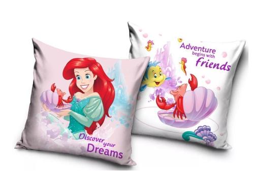 Disney Princess Ariel Kussen - Dubbelzijdig, Kinderen en Baby's, Kinderkamer | Inrichting en Decoratie, Nieuw, Kleed of Kussen