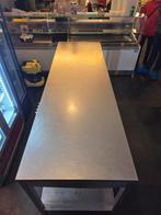 Inox werktafel, Enlèvement