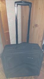 Stevige laptoptas met trolley op wielen 19", Ophalen of Verzenden, 17 inch of meer, Zo goed als nieuw, Trolleytas