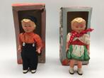 Trade Mark - Dancing Doll - 2 popjes - West Germany., Verzamelen, Poppen, Gebruikt, Ophalen of Verzenden, Pop