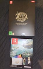 Nintendo Switch OLED Zelda TOTK Editie + Collectors edition, Avec 1 manette, Enlèvement, Avec jeux, Switch OLED
