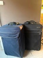 2 x reiskoffer , kleur zwart en blauw, Handtassen en Accessoires, Koffers, Ophalen, Zo goed als nieuw