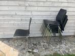 8 stoelen, Huis en Inrichting, Stoelen, Ophalen, Zwart, Zo goed als nieuw, Modern