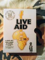 4 DVD's  Live Aid (met boekje), Ophalen of Verzenden