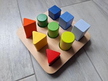 ✪ Houten inlegpuzzel vormen beschikbaar voor biedingen