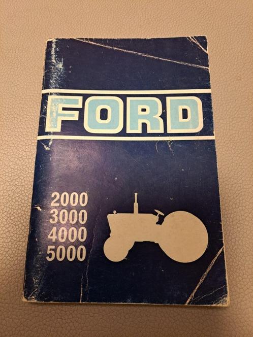 Handleiding Ford tractor 1000-serie, Boeken, Overige Boeken, Gelezen, Verzenden