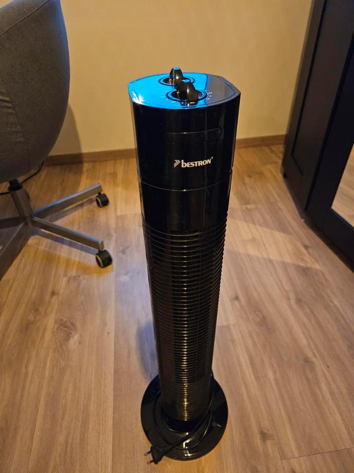 Ventilateur colonne à 3 vitesses Bestron AFT760Z, Electroménager, Ventilateurs, Comme neuf, Ventilateur tour, Enlèvement