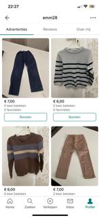 Pakket jongen, Enfants & Bébés, Vêtements enfant | Taille 116, Enlèvement, Utilisé, Garçon