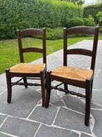 2 eikenhouten stoelen, Ophalen