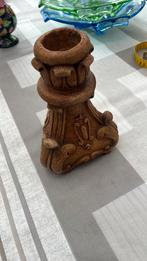 kandelaarmet hout look, Huis en Inrichting, Ophalen of Verzenden, Zo goed als nieuw
