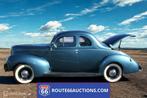 Ford Business Coupe Deluxe 1940 | Route 66 Auctions, Blauw, Bedrijf, Handgeschakeld, 2 deurs