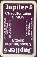 1 Speelkaart Jupiler 5, Verzamelen, Speelkaarten, Jokers en Kwartetten, Ophalen of Verzenden, Zo goed als nieuw