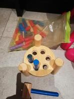 GRATIS - - Babyspeelgoed hamer en blokken, Kinderen en Baby's, Ophalen, Gebruikt