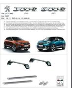 Barres de toit d'origine peugeot 3008, Enlèvement