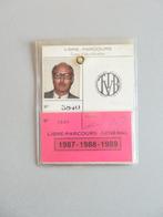 STIB Bruxelles permis Libre Parcours Général, Collections, Envoi, Comme neuf, Bus ou Métro, Carte ou Gravure