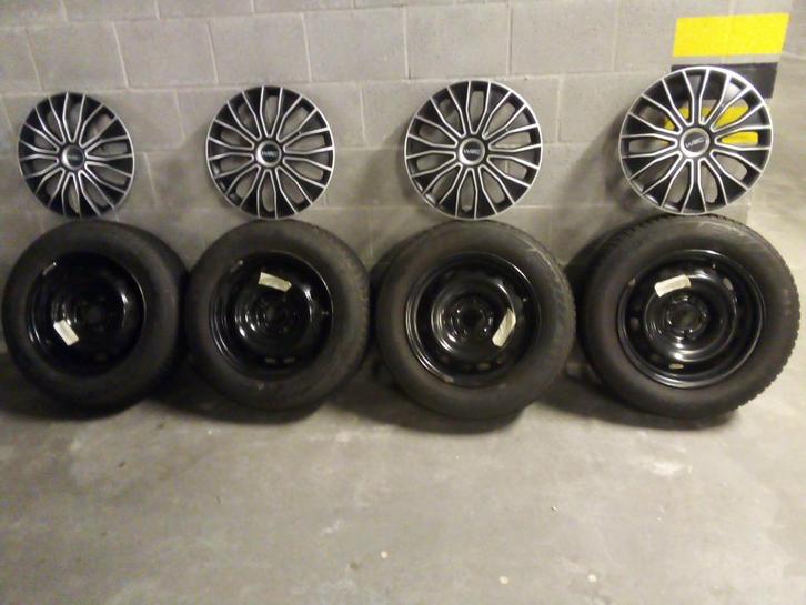 autobanden, Auto-onderdelen, Banden en Velgen, Velg(en), Winterbanden, 15 inch, 195 mm, Personenwagen, Gebruikt, Ophalen