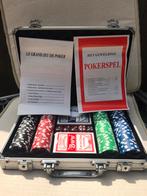 Pokerspel in metalen koffertje., Verzenden, Nieuw
