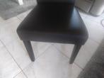 Stoelen, Ophalen, Zo goed als nieuw, Zwart, Vier