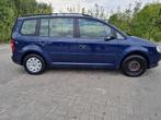 VW TOURAN 1.9 TDi ✅TREKHAAK✅7 ZITPLAATSEN🧊AIRCO ️, Auto's, Volkswagen, Voorwielaandrijving, Zwart, 4 cilinders, Blauw