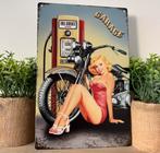 Retro metalen wandplaat, Ophalen of Verzenden, Nieuw, Reclamebord