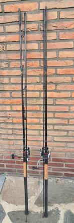 Spro hengels met shimano molens, Watersport en Boten, Ophalen, Gebruikt
