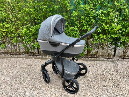 FIRST Atlanta grijze kinderwagen met alle accessoires, Kinderen en Baby's, Buggy's, Zo goed als nieuw, Overige merken, Duomodel