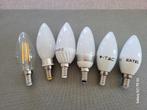 6 Led kaarslampen E14, Huis en Inrichting, Lampen | Losse lampen, Zo goed als nieuw, Verzenden