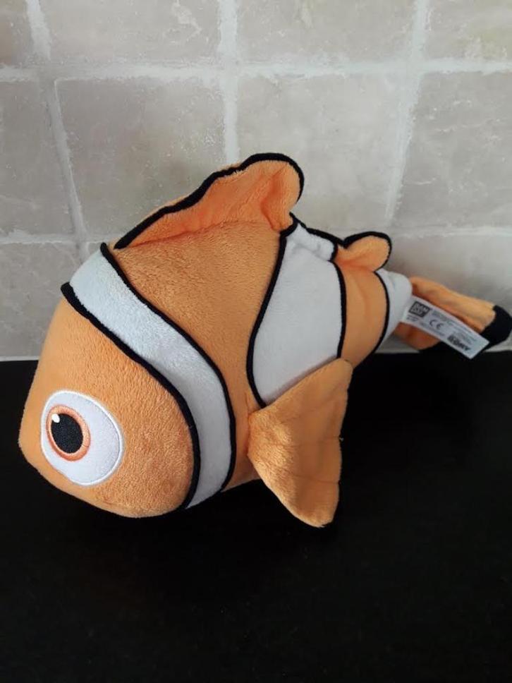 Disney Nemo knuffel die praat en lacht, Kinderen en Baby's, Speelgoed | Knuffels en Pluche, Zo goed als nieuw, Ophalen of Verzenden