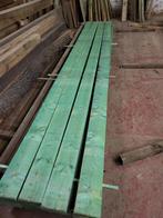Gedrenkte hout balken, Ophalen