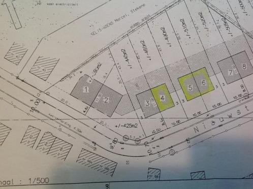 Aangeboden lot 4 halfopen bouwgrond 465 M2 te Stekene, Immo, Gronden en Bouwgronden
