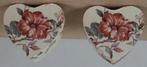 2 boîtes en carton en forme de cœur avec motif floral, Enlèvement ou Envoi, Comme neuf, Autre, Autres marques