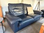 Lederen salon, Huis en Inrichting, Zetels | Zetels, Ophalen, Zo goed als nieuw
