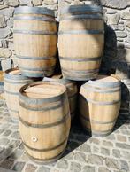 Houten vaten 225 liter (eikenhout). Uitstekende conditie., Ophalen of Verzenden, Zo goed als nieuw