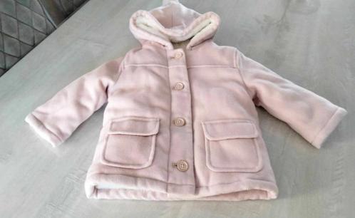 duffelcoat / winter jas roze la Redoute maat 86, Kinderen en Baby's, Babykleding | Maat 86, Zo goed als nieuw, Meisje, Jasje, Ophalen of Verzenden