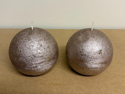 Bolkaarsen Luz (2 stuks), Huis en Inrichting, Woonaccessoires | Kandelaars en Kaarsen, Nieuw, Kaars, Minder dan 25 cm, Overige materialen