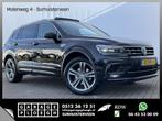 Volkswagen Tiguan Allspace *7-pers* 1.5 TSI R-Line Pano Leer, Auto's, Volkswagen, Automaat, Adaptive Cruise Control, Zwart, Bedrijf