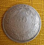 Belgische munt Albert - 1910 - 50 karaat, Verzenden, Zilver, Losse munt, Zilver