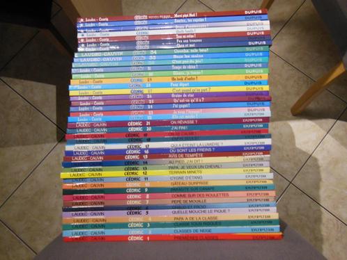 Lot BD Cédric 41 albums 1 à 34 + compils 3 à 9, Boeken, Stripverhalen, Gelezen, Complete serie of reeks, Ophalen of Verzenden