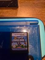 Nintendo dsi xl blauw met doos en lader en super mario, Ophalen of Verzenden, Blauw