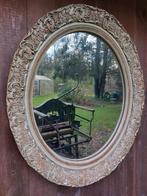 Brocant/antiek spiegel in  kader/ hout en keramiek? Patine, Enlèvement