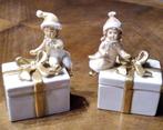 Porseleinen doosjes met kindjes(handgeschilderd), Ophalen of Verzenden