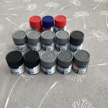 Lot nieuwe Tamiya LP range lakverfjes beschikbaar voor biedingen