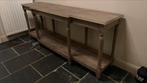 Sidetable Weathered oak (massief), Huis en Inrichting, Tafels | Sidetables, 200 cm of meer, Nieuw, Eikenhout, Ophalen