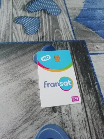 Fransat-kaart met Neotion 